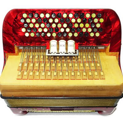 Hohner Riviera II Lightweight 5 Row Button Accordion C System made in Germany 2147, incl New Straps, Amazing sound! image 15