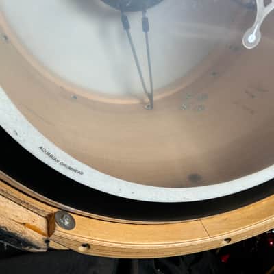 Rikki Rockett's Poison, Rockett Drum Works, Steam Bent Hickory "The Rose" Drum Kit, 22",16", 14", 12", 10",  Plus Woofer, Swarovski Crystals, Signed! STUNNING image 22
