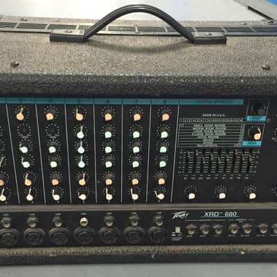 Peavey XRD 680 Powered PA Mixer 8 Channel Head image 1