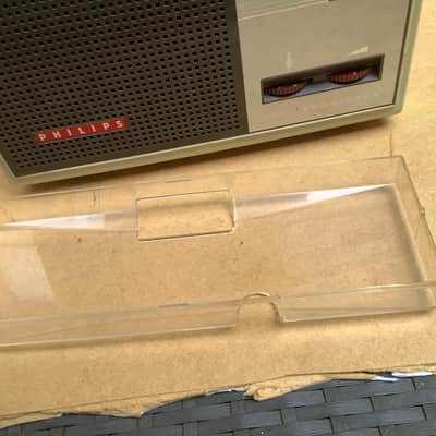 Philips Vintage Portable analog reel to reel tape player recorder image 4