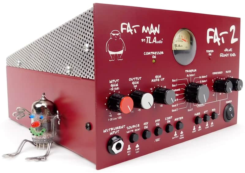 TL Audio Fat Man FAT2 Tube Compressor Mic Preamp + Neuwertig + 1,5Jahre Garantie image 1