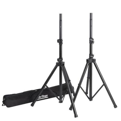 On-Stage Stands SSP7950 All-Aluminum Speaker Stand Pack with Bag image 1