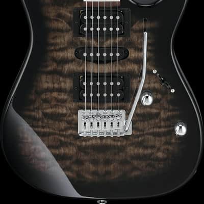 Ibanez GIO RX 6 String Electric Guitar - Transparent Black Sunburst (GRX70QATKS) image 12