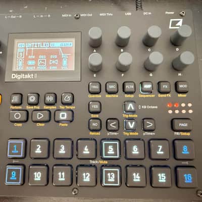 Elektron Digitakt II 2024 - Present - Black image 3