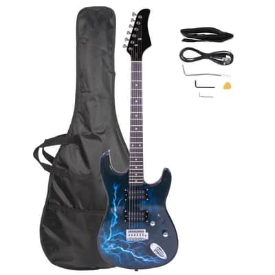 New Glarry Electric Guitar GST-E Right Handed 6 Strings with Bag image 1