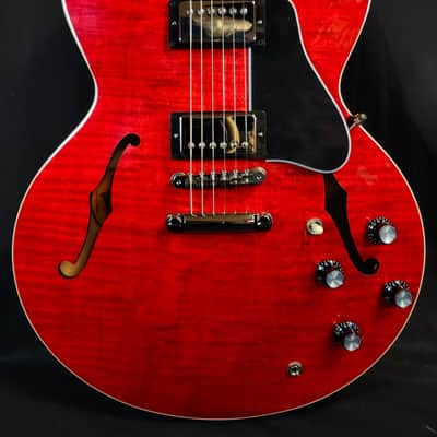Gibson ES-335 Figured Sixties Cherry Hollowbody Guitar W/ Case image 1