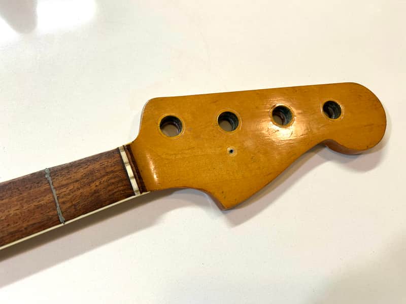 1966 Fender Jazz bass neck project parts image 1