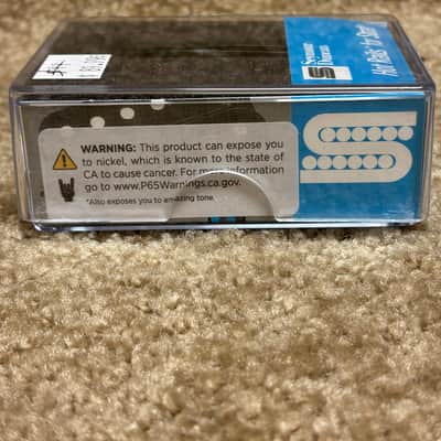 Seymour Duncan Hot Rails for Strat SHR-1b Single Coil Size Humbucker Black Bridge image 4