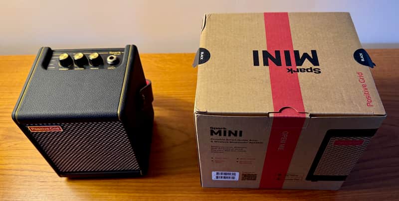 Positive Grid Spark MINI Portable Digital Modeling Guitar Practice Amp 2022 - Present - Black