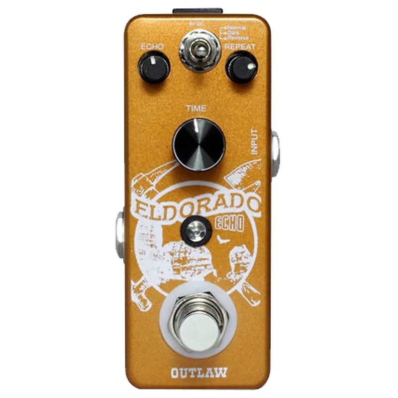 New Outlaw Effects Eldorado 3-Mode Echo Guitar Effects Pedal El Dorado image 1