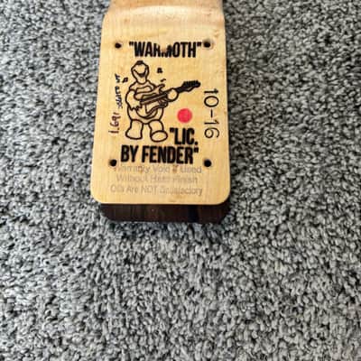 Warmoth Telecaster neck 2020 - high grade birdseye maple and figured Ziricote fretboard image 8
