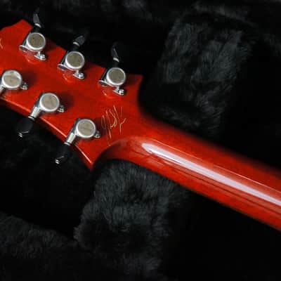 Knaggs Guitars Kenai Trem Hollowbody in Indian Red - New Model for 2026 image 11