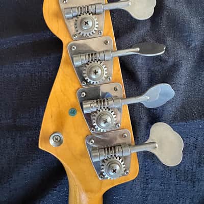Fender 1986 Fender Sunburst MIJ (Fujigen) Jazz Bass ‘62 Vintage Reissue JB62-60 1986 - Sunburst image 5