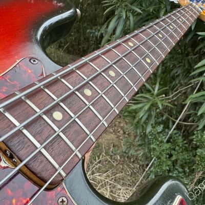 1972 Fender Precision Bass - Sunburst - Special Rosewood Neck - OHSC image 15