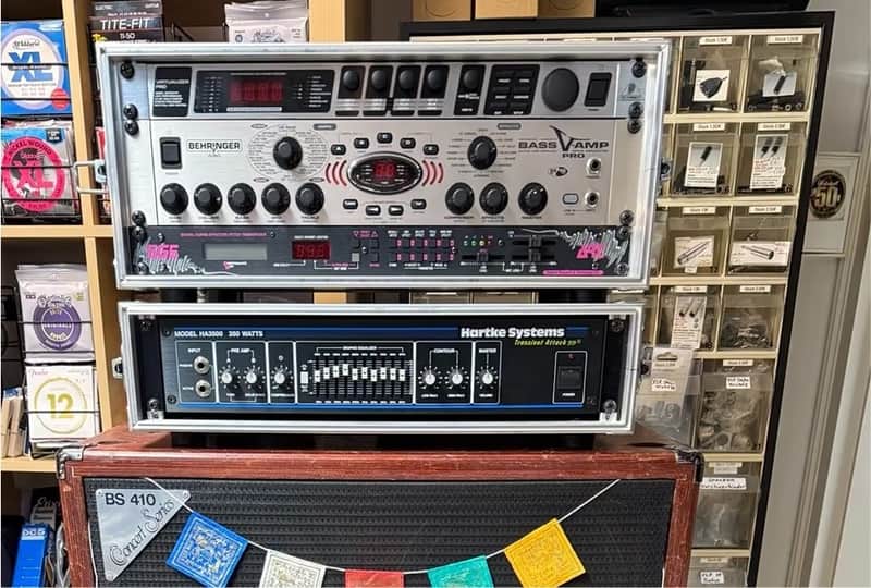 ART SGE Behringer Multi-Effects  Virtualizer V amp Bass RACK - schwarz image 1