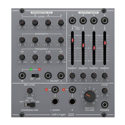 Behringer 305 EQ/Mixer/Output Eurorack Synthesizer Module
