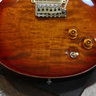 2002 PRS Santana Signature III Wide Fat Neck Electric Guitar Sunburst + OHSC image 6
