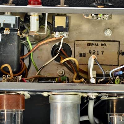 1959 Martin 112 Tube Combo Amp – Rowe-DeArmond Built – Serviced & Ready to Play – Tweed Deluxe Tone image 12
