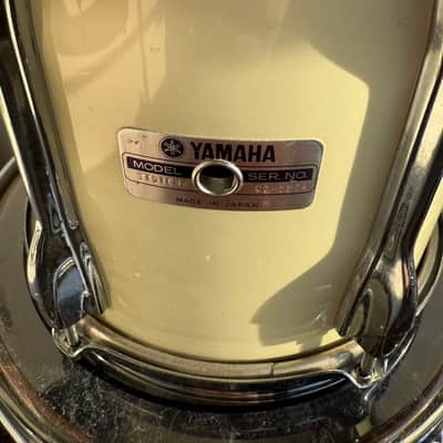 Yamaha Power Recording Custom Mid 1980's - Stage White Lacquer image 8