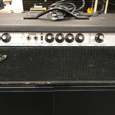 Fender Bassman 100 2-Channel 100-Watt Guitar Amp Head 1972 - 1976 - Silverface image 3