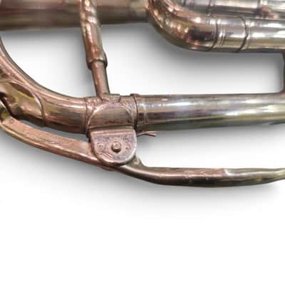 Professional Nickel Musical Trumpet for Interior Decoration Soviet Union 1959 USSR 1959 - Nickel image 11
