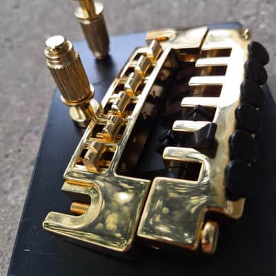 Schaller 457 bridge with fine-tuners gold, Iommi, 456, 458 image 4