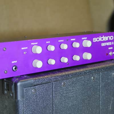 Soldano SP-77 Series II 220v Purple image 3