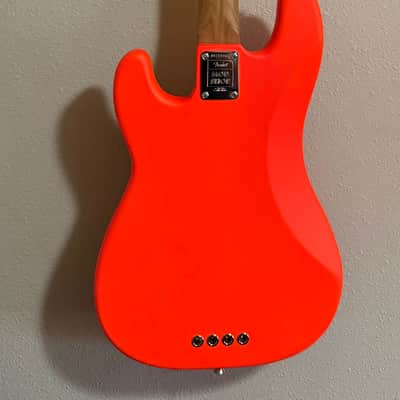 Fender Mod Shop Precision Bass 2026 - Satin Neon Orange image 5