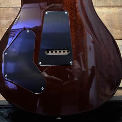 PRS DGT Moons Semi-Hollow McCarty Tobacco Burst w/case image 14