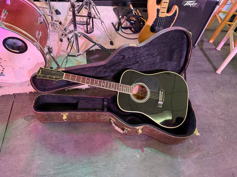 Takamine F341 Early 1980’s Lawsuit Headstock - with Hard Case image 1