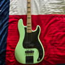 RARE WITH UPGRADES Fender FSR Deluxe Precision PJ Bass with Maple Fretboard 2016 - 2019 - Sea Foam Pearl