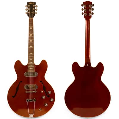 1967 Gibson ES-330 TDC - Sparkling Burgundy Metallic image 11