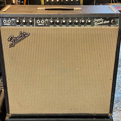 Immagine Fender Super Reverb 1965 - Black Face Mod. Europe (Export) with all Voltage 117-220 volts RARE - 2