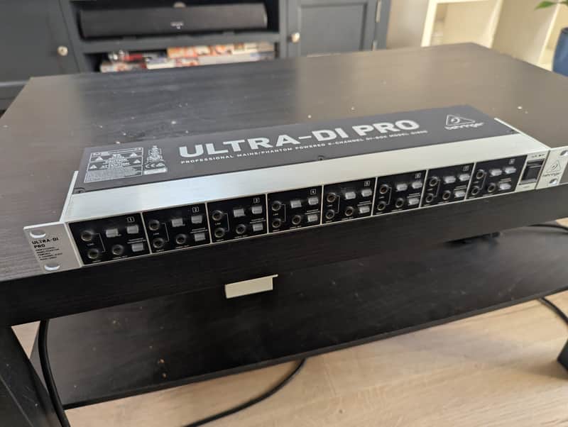 Behringer DI800 V2 Ultra-DI Pro 8-Channel Active Direct Box image 1