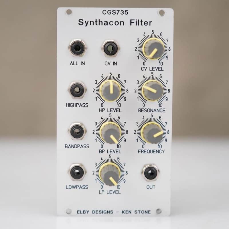 Elby Designs CGS735 Synthacon Filter Module w/ Tiptop Stackcables #58576 image 1