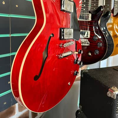 Gibson ES-335 Dot Cherry 2025 Semi-Hollow Electric Guitar image 3