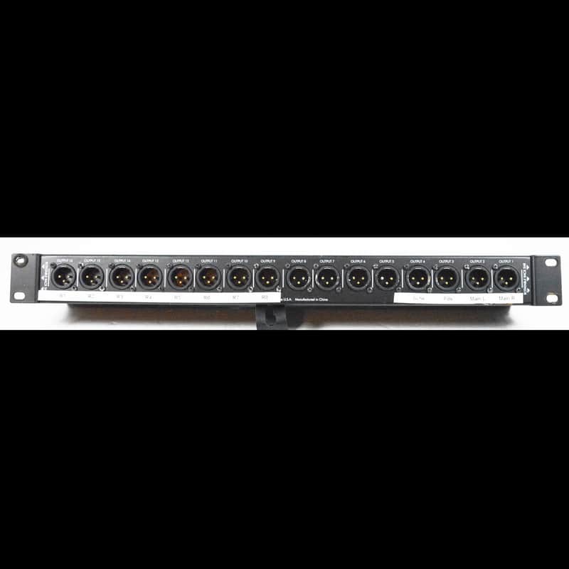 ART P16 Rackmount 16-Channel Balanced XLR Patchbay - #2 image 1