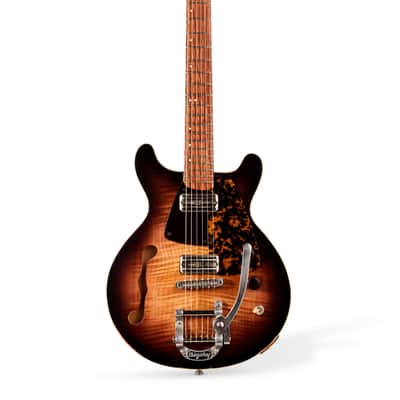 Harvester DC6 Deluxe in Brown Burst (Authorized Dealer) image 1