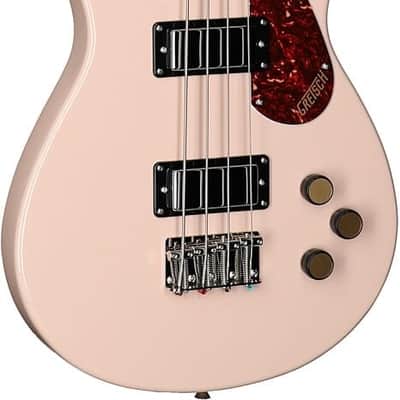 Gretsch Streamliner Jet Club Short-scale Electric Bass Guitar - Shell Pink image 2