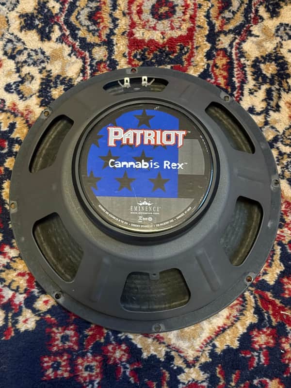 Eminence Cannabis Rex 12" 8 ohm 50W Guitar Speaker 2010s - Black image 1