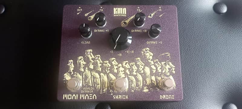 KMA Audio Machines Moai Maea Analog Octaver 2016 - 2021 - Purple image 1