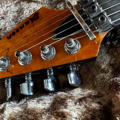 Manson One off miniature (2/3rd scale) custom build circa 1985 - Bookmatched maple image 11