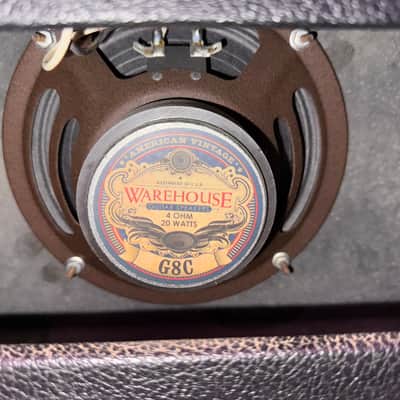 Fender Champ 1972 upgraded speaker image 2