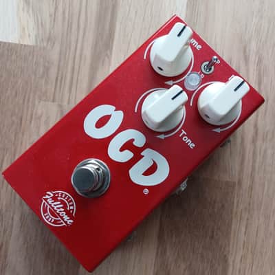 【レア】Fulltone OCD candy apple red Fulltone Custom Effects Limited Edition OCD V2 Overdrive Pedal