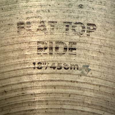 Zildjian 18" A Flat Top Ride Cymbal image 2