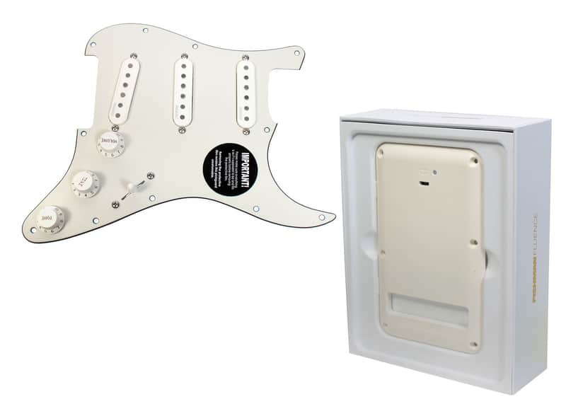 920D Custom Shop 214-15-12-BP Fishman Fluence Loaded Strat Pickguard w/ Battery Pack image 1