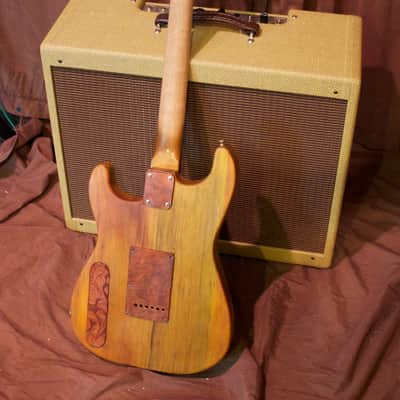 Banning Guitars Custom Strat 2014 Old Growth Sugar Pine image 9