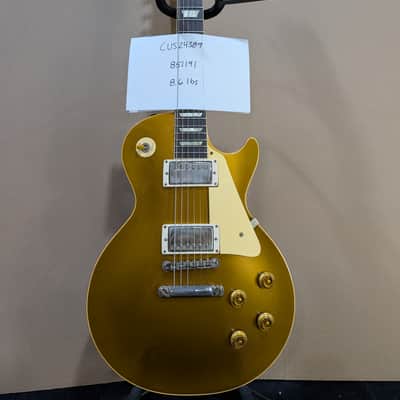 Gibson Custom Shop '58 Les Paul Standard Reissue VOS - Gold Top w/OHSC (CUS24389) image 2