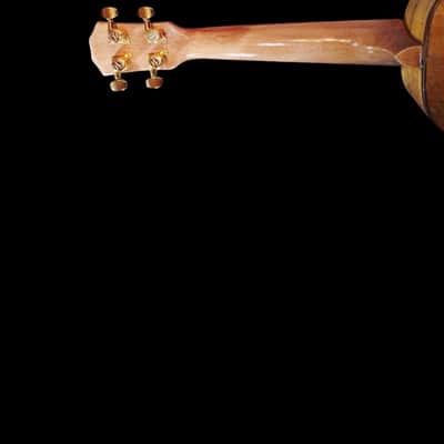 Solid Live Edge Koa Pineapple Concert Ukulele (SCJ - Jazz Hat # 145) image 11