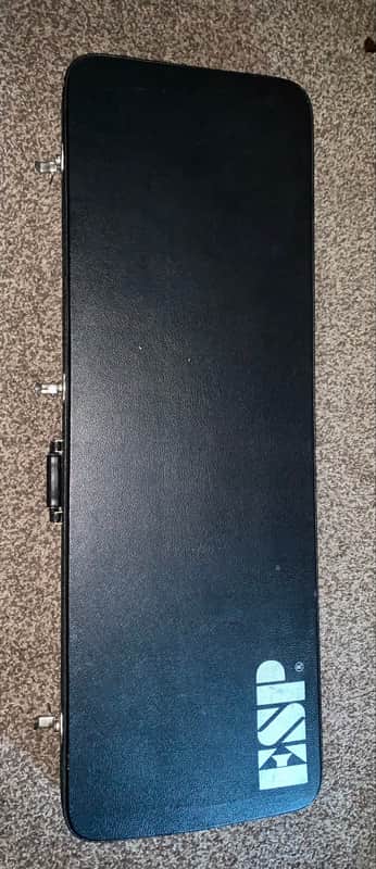 ESP horizon style electric Guitar Hardshell Case 2010s - Black image 1